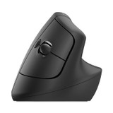LOGITECH, INC. 910006466 Lift Vertical Ergonomic Mouse, 2.4 GHz Frequency/32 ft Wireless Range, Right Hand Use, Graphite