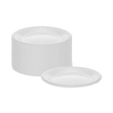 PACTIV EVERGREEN CORPORATION 0TK100060000 Placesetter Deluxe Laminated Foam Dinnerware, Plate, 6" dia, White, 1,000/Carton