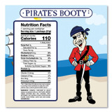 PIRATE BRANDS Pirate's Booty® 32400002 Cheddar Blast, Cheddar Cheese, 0.75 oz Bag, 16/Carton