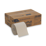 GEORGIA PACIFIC Professional 26480 SofPull Hardwound Roll Paper Towel, Nonperforated, 1-Ply, 7.87" x 1,000 ft, Brown, 6 Rolls/Carton
