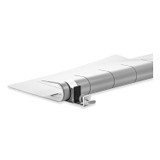 DEFLECTO CORPORATION 400005 Oasis Privacy Panel, 24 x 2.7 x 16.36, Gray