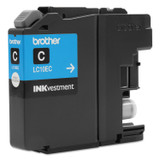 BROTHER INTL. CORP. LC10EC LC10EC INKvestment Super High-Yield Ink, 1,200 Page-Yield, Cyan