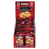 WALKERS SHORTBREAD LTD. W1537D Shortbread Cookies, Chocolate Chip Shortbread, 2.2 oz Box