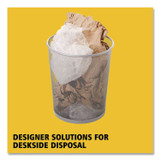 RUBBERMAID COMMERCIAL PROD. WMB20SLV Steel Mesh Wastebasket, 5 gal, Steel Mesh, Silver