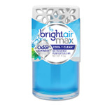 BRIGHT AIR 900439 Max Scented Oil Air Freshener, Cool and Clean, 4 oz, 6/Carton