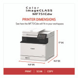 INNOVERA Canon® 5455C015 imageCLASS MF751Cdw Wireless Multifunction Laser Printer, Copy/Print/Scan