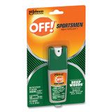 SC JOHNSON OFF!® 317188 Deep Woods Sportsmen Insect Repellent, 1 oz Spray Bottle