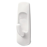 3M/COMMERCIAL TAPE DIV. Command™ 17002MPES General Purpose Hooks, Small, Plastic, White, 1 lb Capacity, 24 Hooks and 28 Strips/Pack