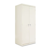 ALERA CM7824PY Assembled 78" High Heavy-Duty Welded Storage Cabinet, Four Adjustable Shelves, 36w x 24d, Putty