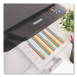 APOLLO AUDIO VISUAL PP100C Plain Paper Transparency Film, 8.5 x 11, Black on Clear, 100/Box