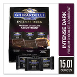 GHIRARDELLI 22001102 Intense Dark Chocolate Premium Collection, 15.01 oz Bag