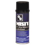 ZEP INC. Misty® 1033585 Si-Dry Silicone Spray Lubricant, 11 oz Aerosol Can, 12/Carton