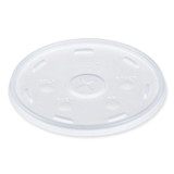 DART 32SL1 Lids for Foam Cups and Containers, Fits 32 oz/44 oz/60 oz Hot Cups, Plastic, Translucent, 1,000/Carton