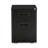 ALERA PABFBL File Pedestal, Left or Right, 2-Drawers: Box/File, Legal/Letter, Black, 14.96" x 19.29" x 21.65"