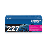 BROTHER INTL. CORP. TN227M TN227M High-Yield Toner, 2,300 Page-Yield, Magenta