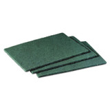 3M/COMMERCIAL TAPE DIV. Scotch-Brite™ PROFESSIONAL 96CC Commercial Scouring Pad 96, 6 x 9, Green, 10/Pack