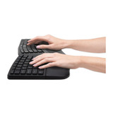 KENSINGTON 75401 Pro Fit Ergo Wireless Keyboard, 18.98 x 9.92 x 1.5, Black