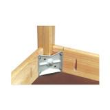 DIVERSIFIED WOODCRAFTS, INC. Spaces™ P7102BK30N Classroom Science Table, 48w x 24d x 30h, Black ChemGuard High Pressure Laminate (HPL) Top, Oak Base