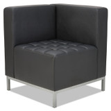 ALERA QB8016 Alera QUB Series Corner Sectional, 26.38" x 26.38" x 30.5", Black