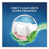 PROCTER & GAMBLE Crest® 97506 + Scope Rinse, Classic Mint, 36 mL Bottle, 180/Carton