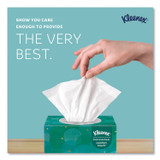 KIMBERLY-CLARK PROFESSIONAL Kleenex® 21270BX Boutique White Facial Tissue, Pop-Up Box, 2-Ply, 90 Sheets/Box
