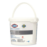 CLOROX SALES CO. Healthcare® 31759 VersaSure Cleaner Disinfectant Wipes, 1-Ply, 12 x 12, Fragranced, White, 110/Bucket, 2 Buckets/Carton