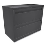 HON COMPANY 782LS Brigade 700 Series Lateral File, 2 Legal/Letter-Size File Drawers, Charcoal, 36" x 18" x 28"