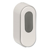 DIAL PROFESSIONAL 34037 Versa Dispenser for Cartridge Refills, 15 oz, 3.75" x 3.38" x 8.75, Light Gray/White, 6/Carton