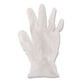 BOARDWALK 361SCT Exam Vinyl Gloves, Powder-Free, Small, 3.6 mil Thick, 9.5" Long, Clear, 100/Box, 10 Boxes/Carton