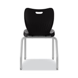HON COMPANY SL4L18EONP SmartLink Four-Leg Chair, 19.5" x 19.63" x 31", Onyx Seat, Onyx Base, 4/Carton