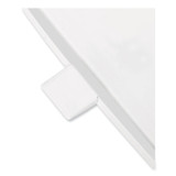 RUBBERMAID COMMERCIAL PROD. ST24EPLWH Defenders Heavy-Duty Steel Step Can, 13 gal, Steel, White