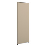 HON COMPANY P7224GYGY Verse Office Panel, 24w x 72h, Gray