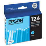 EPSON AMERICA, INC. T124220S T124220-S (124) DURABrite Ultra Ink, Cyan