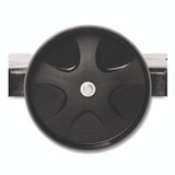 RUBBERMAID COMMERCIAL PROD. 264600BLA BRUTE Tandem Dolly, Two-Container, 300 lb Capacity, 20.25w x 45d x 8h, Black