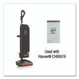 HOOVER COMPANY Commercial 24414060 Disposable Vacuum Bags, Standard, 10/Pack