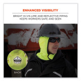 TENACIOUS HOLDINGS, INC. ergodyne® 16841 N-Ferno 6842 2-Layer Poly Shoulder Winter Liner, Fleece/Polyester, One Size Fits Most, Lime