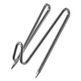ADVANTUS CORPORATION 75370 Panel Wall Wire Hooks, Silver, 25 Hooks/Pack