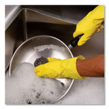 BOARDWALK 50 Stainless Steel Scrubber, Large Size, 2.5 x 2.75, Steel Gray, 12/Carton