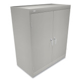 HON COMPANY SC1842Q Assembled Storage Cabinet, 36w x 18.13d x 41.75h, Light Gray