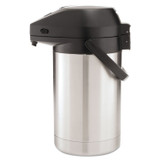 BUNN-O-MATIC AIRPOT25 2.5 Liter Lever Action Airpot, Stainless Steel/Black
