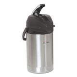 BUNN-O-MATIC AIRPOT25 Lever Action Airpot, 84 oz, Stainless Steel/Black