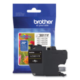 BROTHER INTL. CORP. LC3011Y LC3011Y Ink, 200 Page-Yield, Yellow