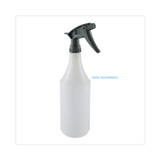 BOARDWALK 72108 Chemical-Resistant Trigger Sprayer 320CR, 7.25" Tube, Fits16 oz Bottles, Gray, 24/Carton