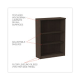 ALERA VA634432ES Alera Valencia Series Bookcase, Three-Shelf, 31.75w x 14d x 39.38h, Espresso