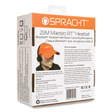 SPRACHT HS2050 ZuM Maestro Bluetooth Monaural Over The Head Headset, Black