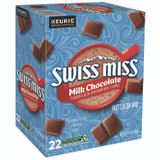 KEURIG DR PEPPER Swiss Miss® 8292 Milk Chocolate Hot Cocoa K-Cup, 22/Box