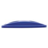 RUBBERMAID COMMERCIAL PROD. 269288BE Lid for Slim Jim Bottle Recycling Container, 20.38w x 11.38d x 2.75h, Blue