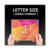 WILSON JONES CO. GBC® 3747143 Economy Thermal Laminating Pouches, 3 mil, 9" x 11.5", Gloss Clear, 200/Box