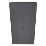 HON COMPANY 785LSS Brigade 700 Series Lateral File, Three-Shelf Enclosed Storage, 2 Legal/Letter-Size File Drawers, Charcoal, 36" x 18" x 64.25"