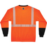 Tenacious Holdings, Inc GloWear 22685 GloWear 8281BK Type R Class 2 Front Long Sleeve T-Shirt